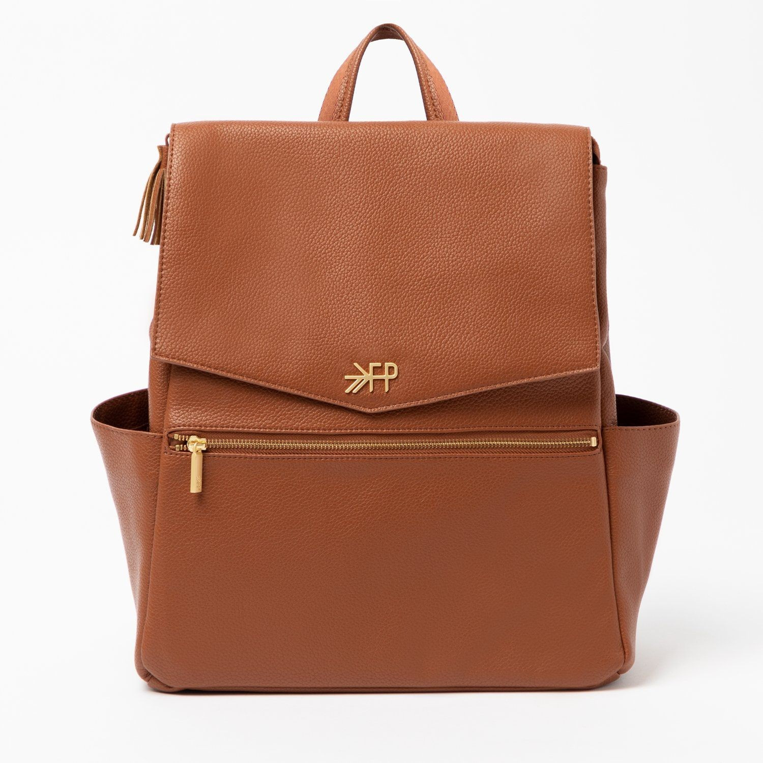 Cognac Classic Diaper Bag | Freshly Picked
