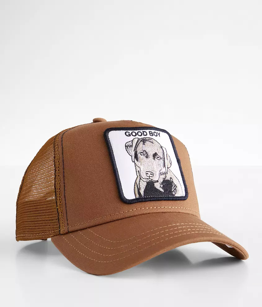 Chocolate Lab Trucker Hat | Buckle