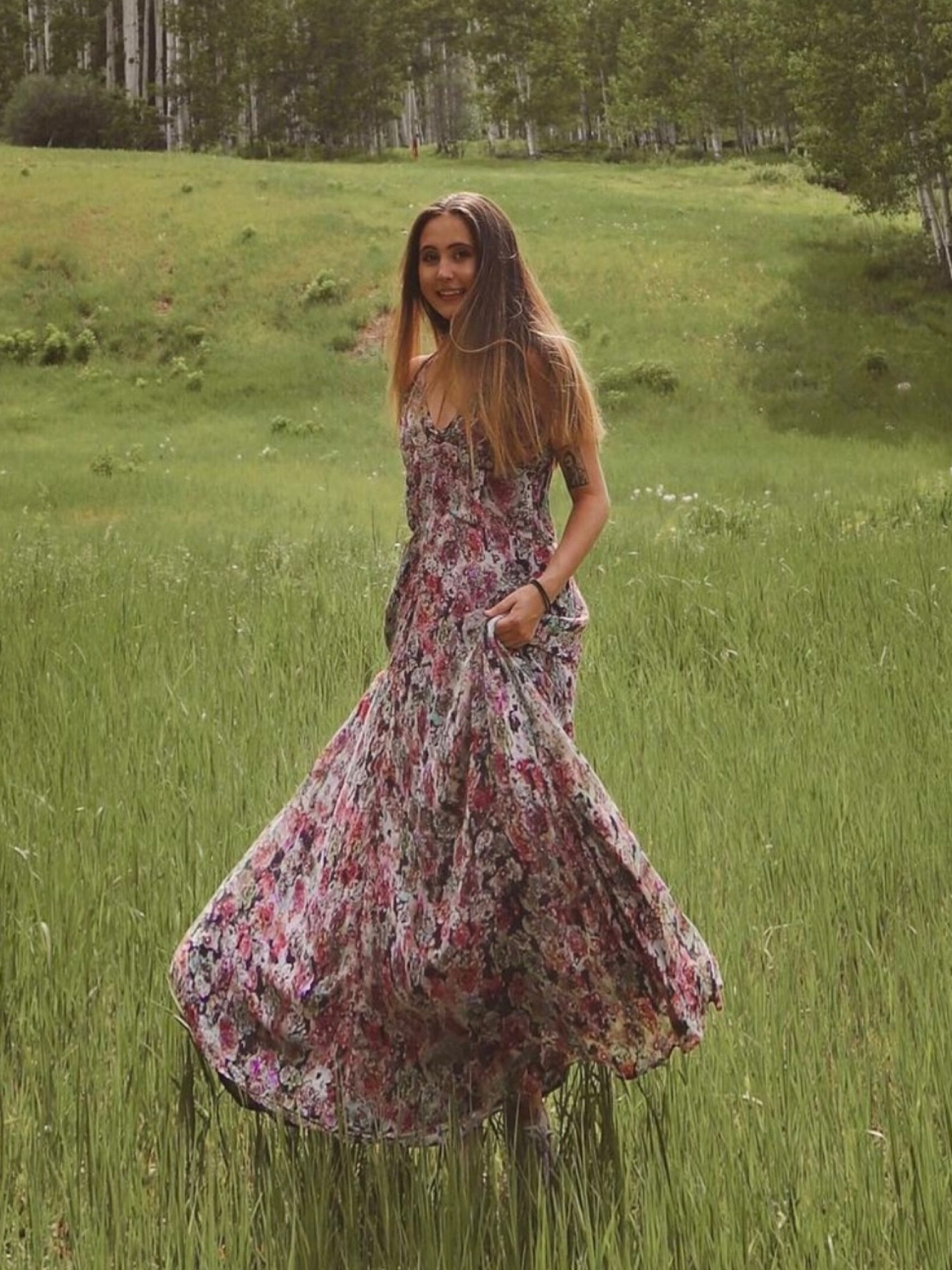 Springtime bliss in this gorgeous pink floral maxi dress! 💐 Embracing sustainability with a second-hand find that's both stylish and eco-friendly. Loving the flowy fabric and flattering shape, it's the perfect choice for embracing the season's beauty in style. #SpringFashion #MaxiDress #SustainableStyle #FloralPrint #SecondHandFashion

#LTKGala #LTKSpringSale #LTKSeasonal