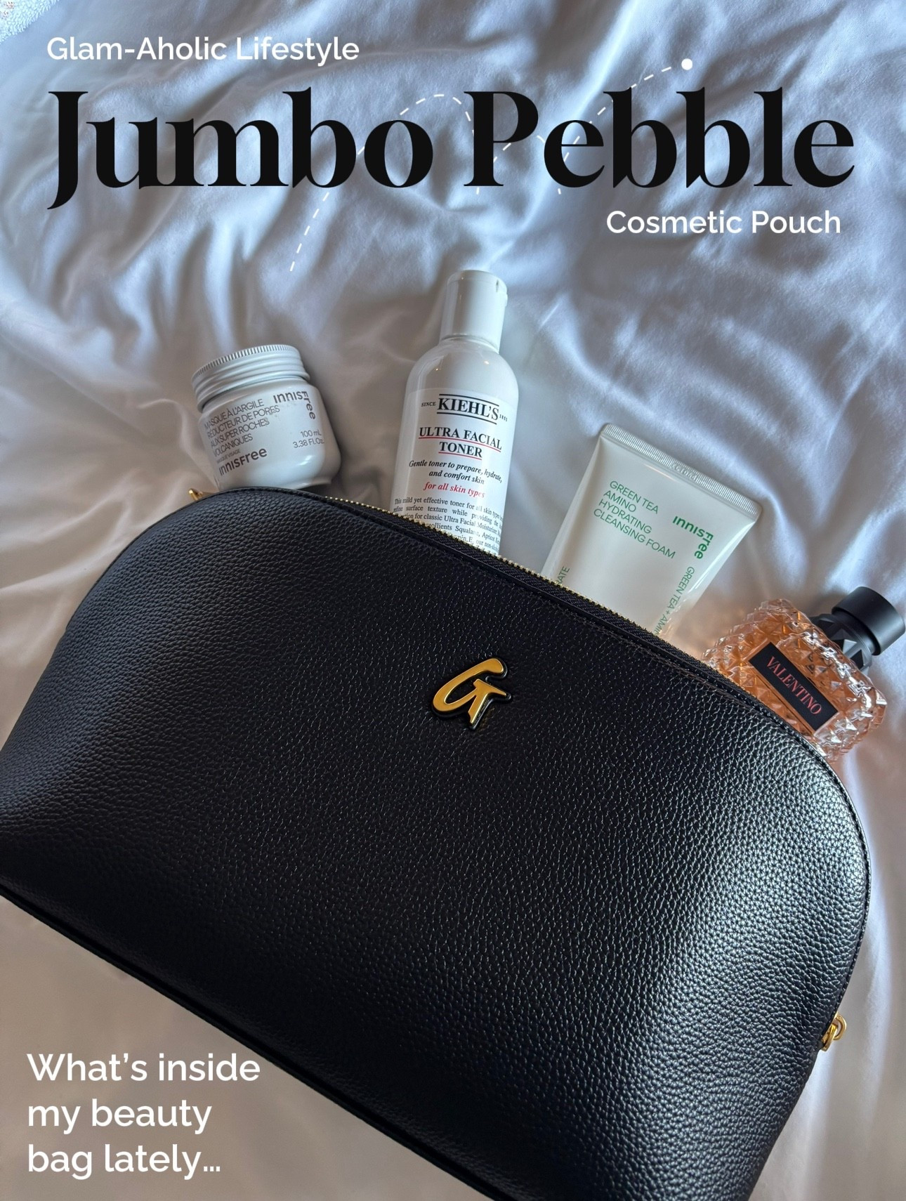 If you’ve been wanting a new travel makeup bag, this is the one.
The Glam-Aholic Lifestyle Jumbo Pebble Cosmetic Pouch is where chic meets practical. It’s spacious, structured, and fits all your beauty essentials—skincare, perfume, makeup brushes, lip gloss, everything. The pebbled vegan leather quality feels luxe, the texture looks expensive, and it’s one of my most-used travel organizers.

Why I love it:
Holds its shape (no floppy bags!). Fits full-size products (not just samples). Under $100 (affordable luxury). Durable and easy to clean. From a woman-owned brand.

If you’ve been searching for a makeup bag for travel under $100, large cosmetic pouch, beauty organizer bag, luxury toiletry bag, or makeup storage for trips, this is it. Perfect for travel days, everyday use, holiday gifts, or stocking stuffers for her.

Shop it on my LTK before it sells out—it always goes fast during sales.

#LTKTravel #LTKFindsUnder100 #LTKBeauty