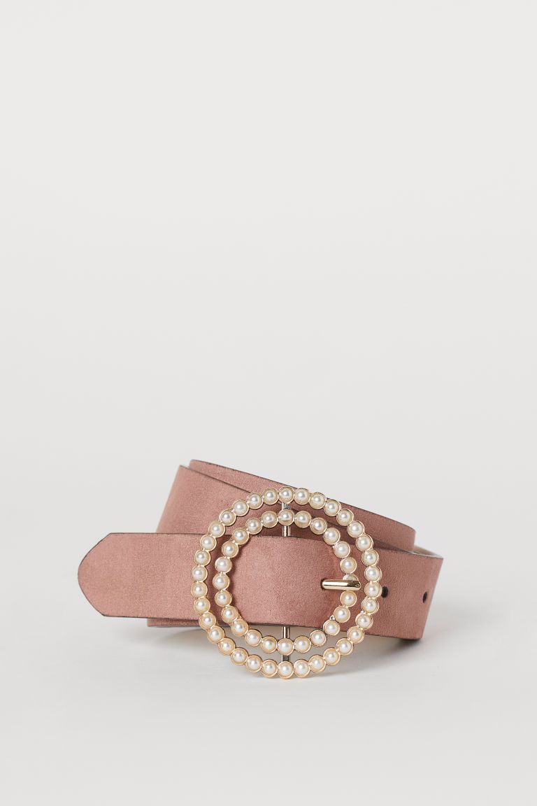 Belt with a Beaded Buckle | H&M (US + CA)