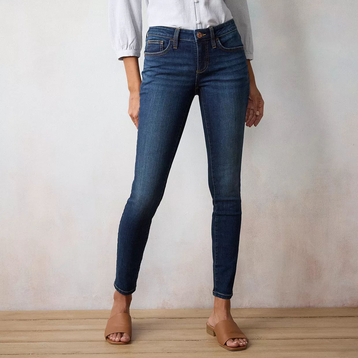 Women's LC Lauren Conrad Midrise Skinny Jeans | Kohl's