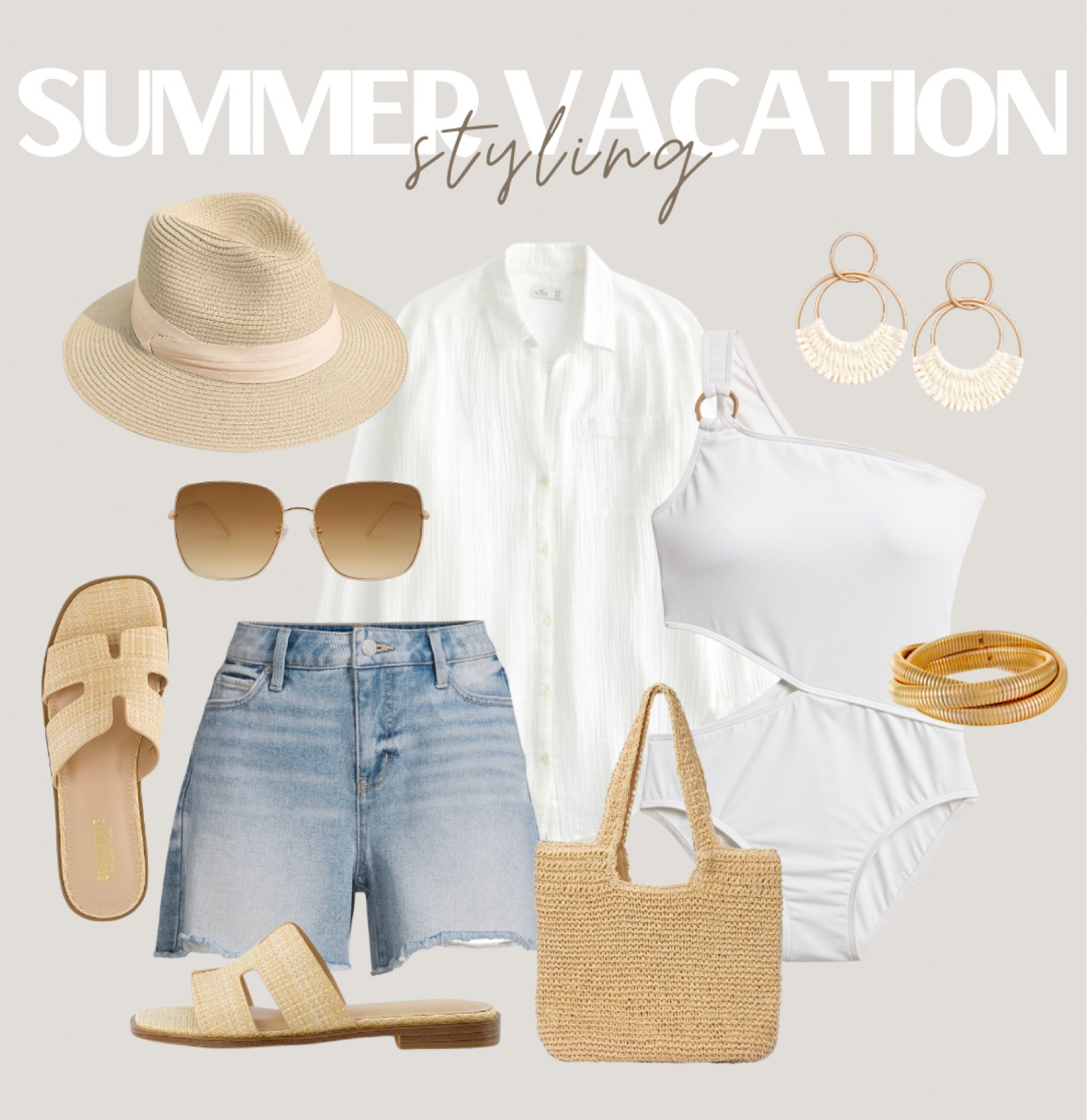 Summer vacation styling, beach outfit inspo 

#LTKStyleTip #LTKTravel #LTKSwim