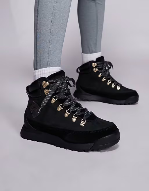 The North Face – Back-To-Berkeley IV – Wasserdichte Wanderstiefel aus schwarzem Leder | ASOS (Global)