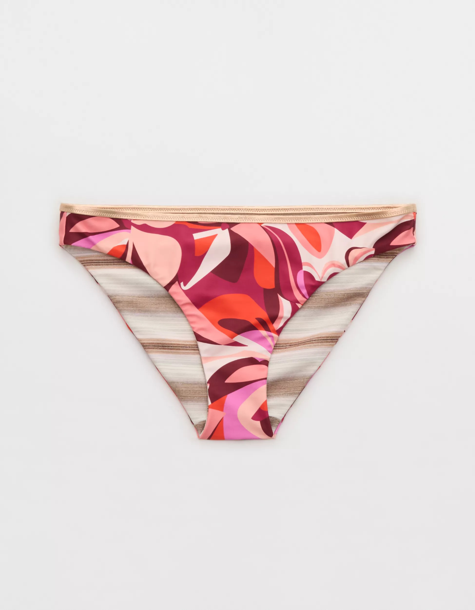 Aerie Metallic Binding Reversible Bikini Bottom | Aerie