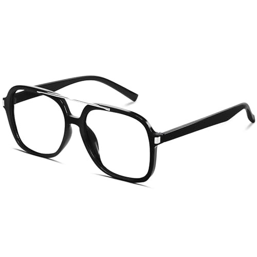 Amazon.com: GUVIVI Retro Aviator Sunglasses for Women Men 2026 Square Top Bar Sun Glasses Sunnies... | Amazon (US)