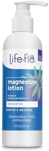 LIFE-FLO Magnesium Lotion - Highly Concentrated Magnesium Lotion for Kids and Adults - Soothes Mu... | Amazon (US)