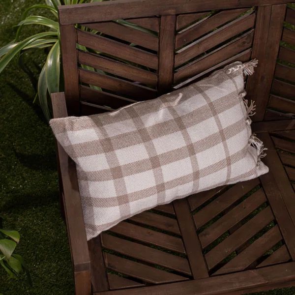 Licia Fringed Indoor/Outdoor Throw Pillow | Wayfair North America