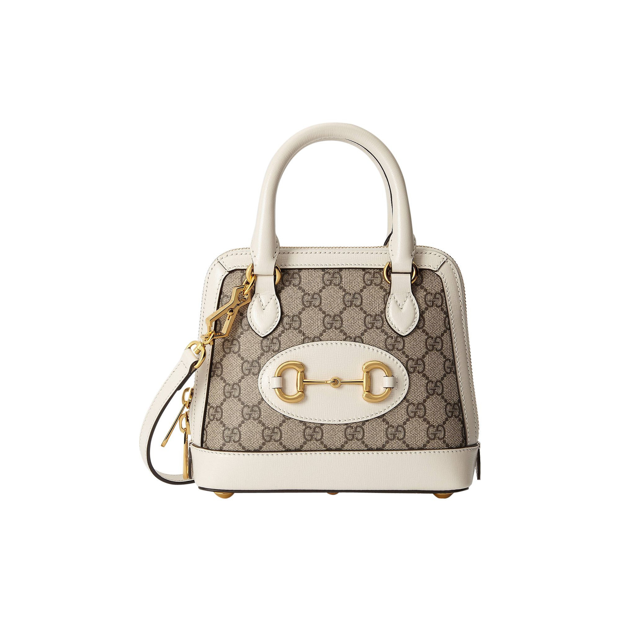 Gucci Horsebit 1955 Mini Top Handle Bag 'GG Supreme/White' | Cream | Women's Size Onesize | GOAT