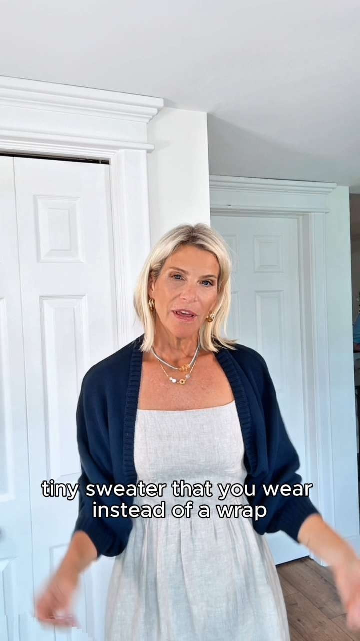This Aritzia cotton shrug is the perfect lightweight layer for summer dresses, tanks, vacations, restaurants with air conditioning, and cool evenings. 

 #LTKdayinmylife #LTKgrwm #LTKootd
