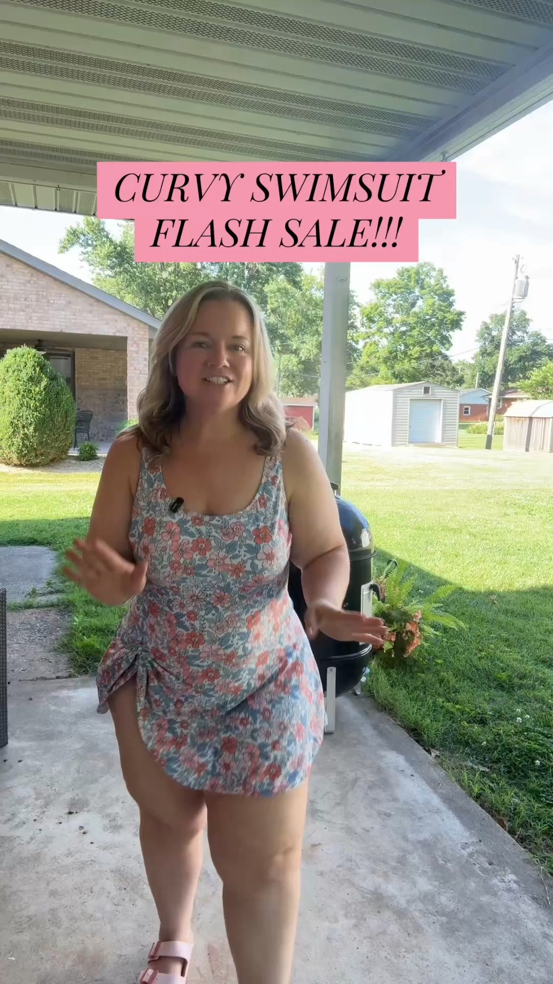 Another suit that is short, thick, curvy girl friendly, but if I’m being honest, this one just looks good on everyone. 

#midsize #plussize #sizeinclusive #curvy #curvygirl #curveswim #curvyswimsuit ##midsizeswim #curvyswim #plussizedswim

#LTKMidsize #LTKPlusSize #LTKSwim