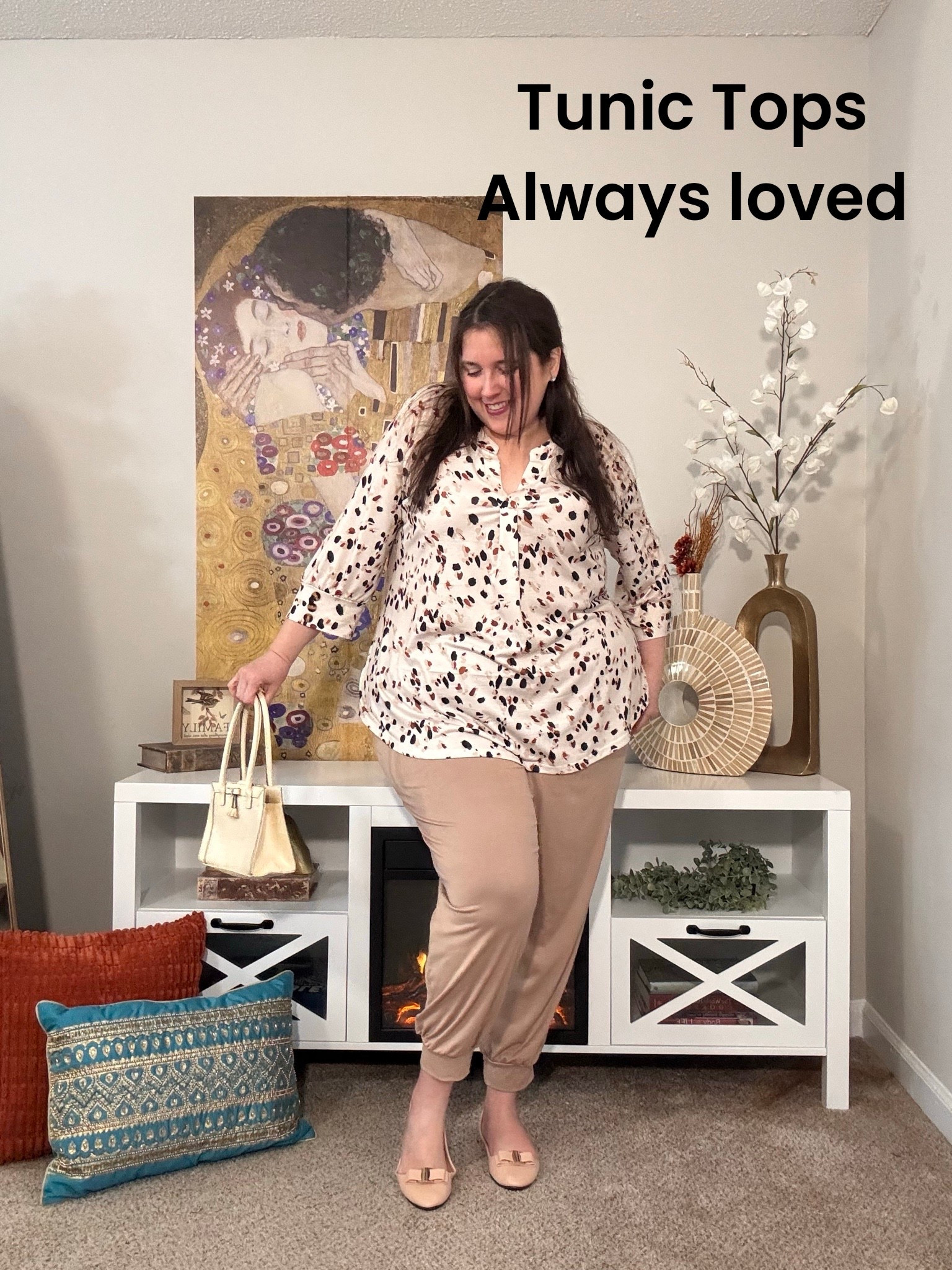 Unmatched combo: tunic tops and super comfy stretchy 3-pack pants. Yes, please! 

#LTKOver40 #LTKmomlife #LTKPlusSize