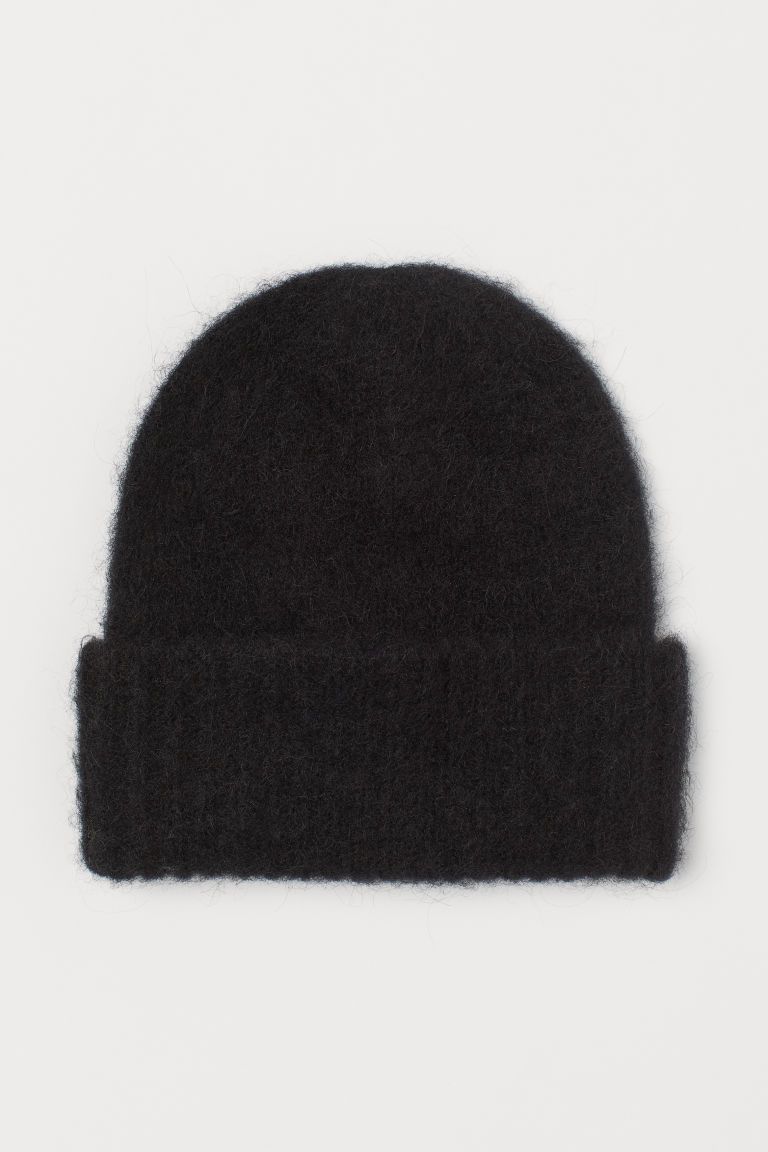 Knitted wool-blend hat | H&M (UK, MY, IN, SG, PH, TW, HK)