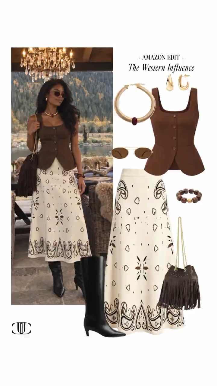 🤠 A little Western influence goes a long way.

In Amazon Edit: The Western Influence, I’m sharing chic fall looks with suede, rich leather, easy denim, statement belts, textured knits, and just the right touch of cowboy-inspired style.

The goal is Western without feeling like a costume—polished, wearable, and easy to mix into what you already own. Tap to shop the full edit and add a little Western edge to your fall wardrobe. 🤎✨

#LTKStyle #AmazonFashion #WesternStyle #FallFashion #WesternInfluence #AmazonFinds #FallOutfits #SuedeStyle #DenimStyle #LTKFinds

#LTKootd #LTKSeasonal #LTKOver40