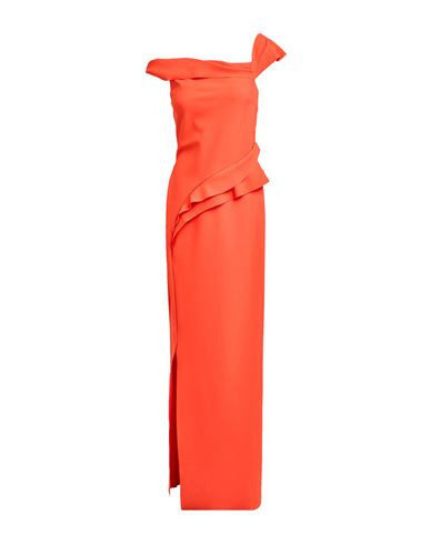 Chiara Boni La Petite Robe Woman Maxi dress Orange Size 12 Polyamide, Polyester | YOOX (US)