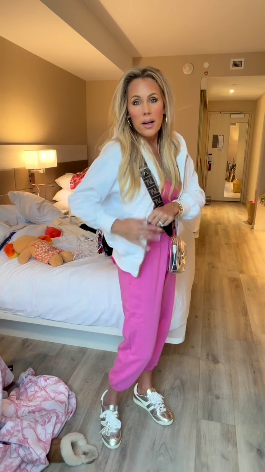 Use code to KATIESTARKS to save on my jewelry! 

Casual cheer mom outfit of the day - joggers - hoodie 

#LTKOver40 #LTKSaleAlert #LTKFindsUnder50