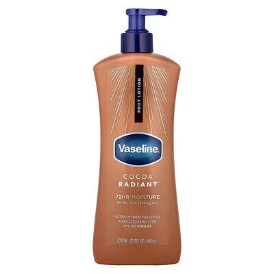 Vaseline, Cocoa Radiant®, Body Lotion, For Dry, Dull-Looking Skin, 20.3 fl oz (600 ml) | iHerb
