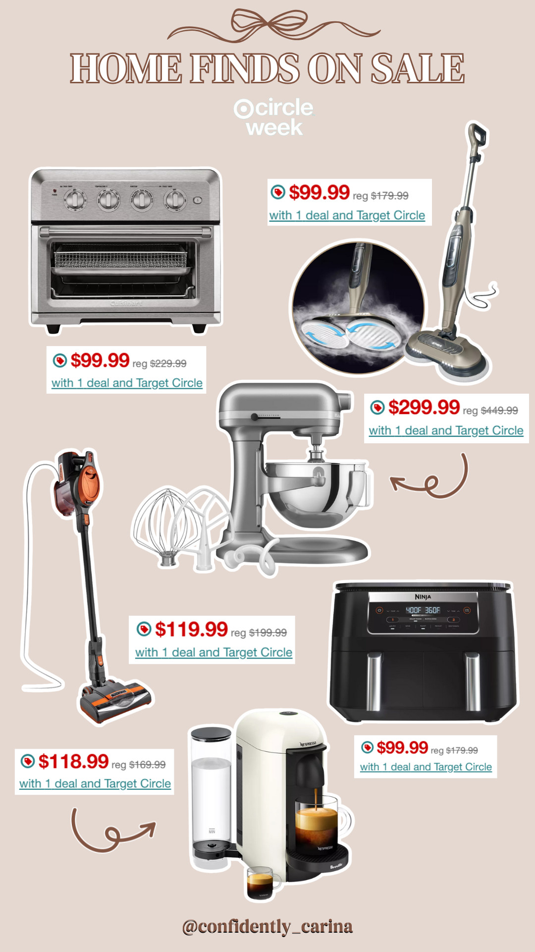 Sharing some of the best home deals for Target Circle Week! Lots of great kitchen gadget deals and cleaning deals.

Target, Target Circle Week, Circle Week, sale alert, home, kitchen, kitchen tools 

 #LTKHome #LTKSaleAlert #LTKFindsUnder50