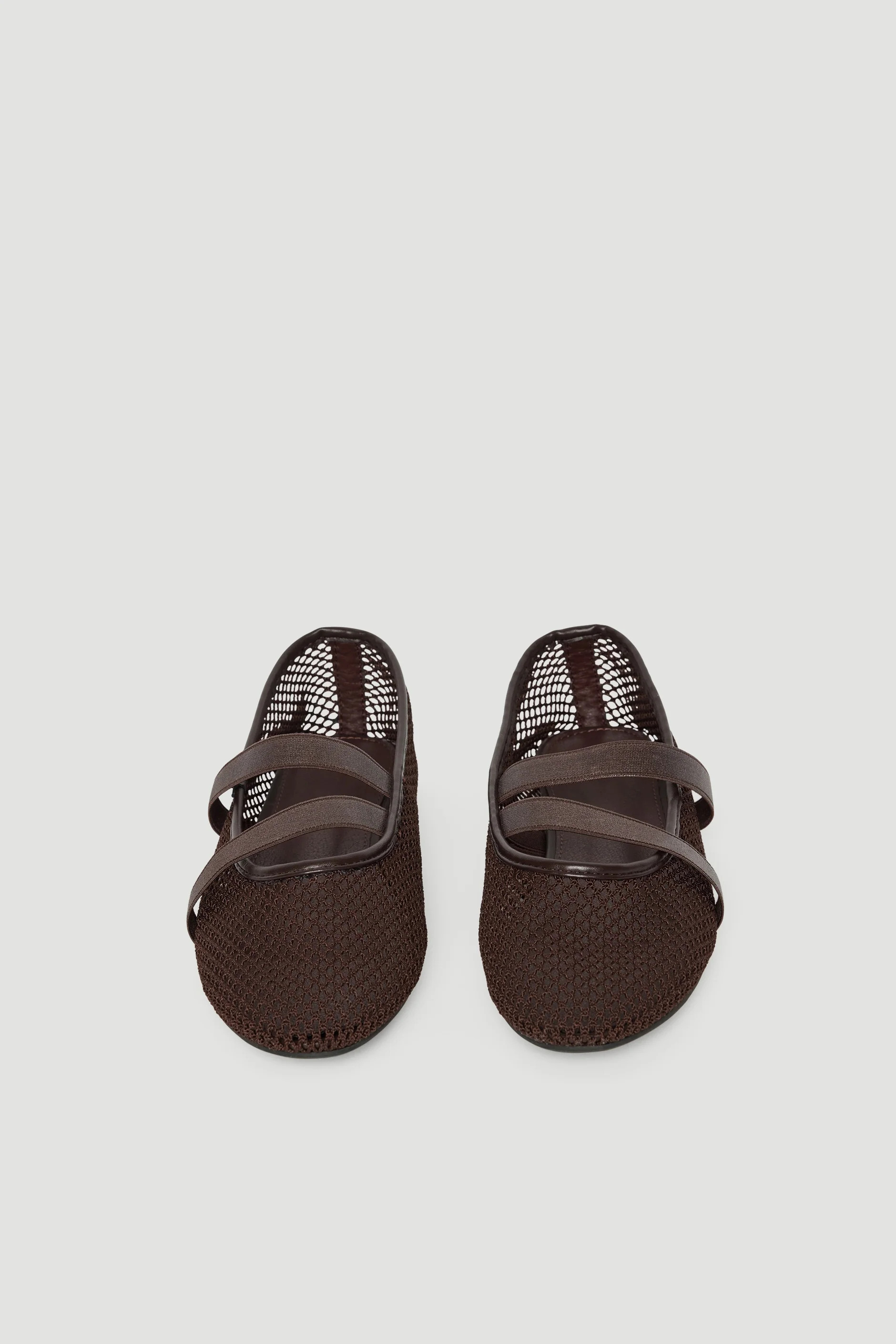 D-luxe Lola Sport Ballet Flats - Chocolate | DECJUBA