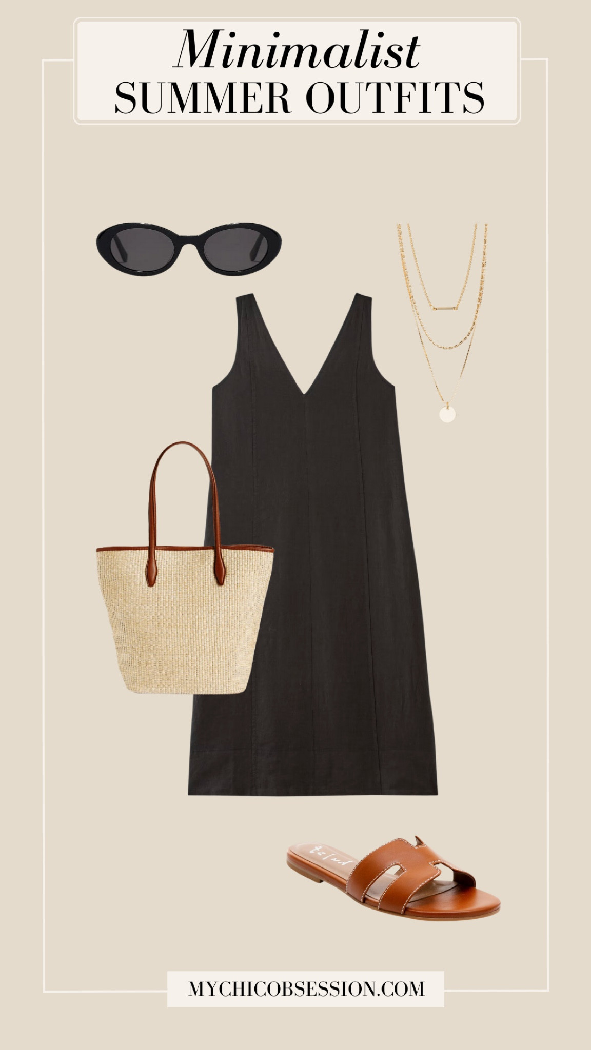 A midi shift dress is the perfect piece to dress up or down this summer. Dress it up with a pair of Tuckernuck sandals, a basket tote, stacked necklaces, and oval sunglasses.

#LTKshoecrush #LTKSeasonal #LTKstyletip