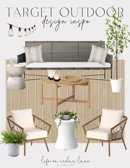 Outdoor Design Inspo- Target outdoor patio finds! Loving this couch & affordable too!

#patiofurniture #patiorefresh #frontporch


#LTKhome #LTKSeasonal #LTKsalealert