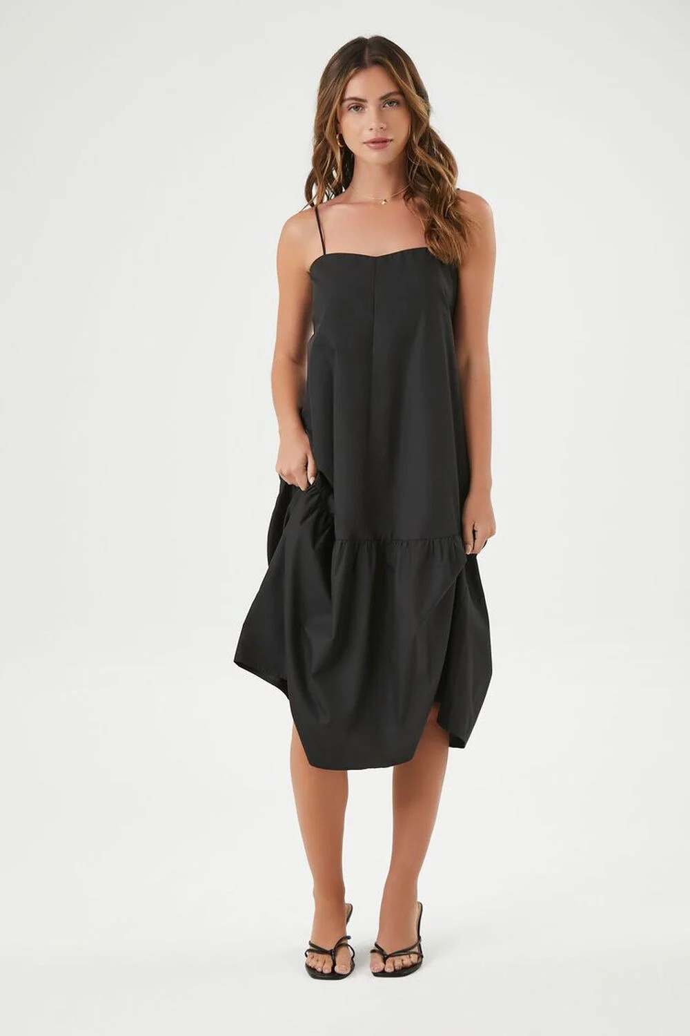 Tiered Cami Midi Dress | Forever 21 (US)