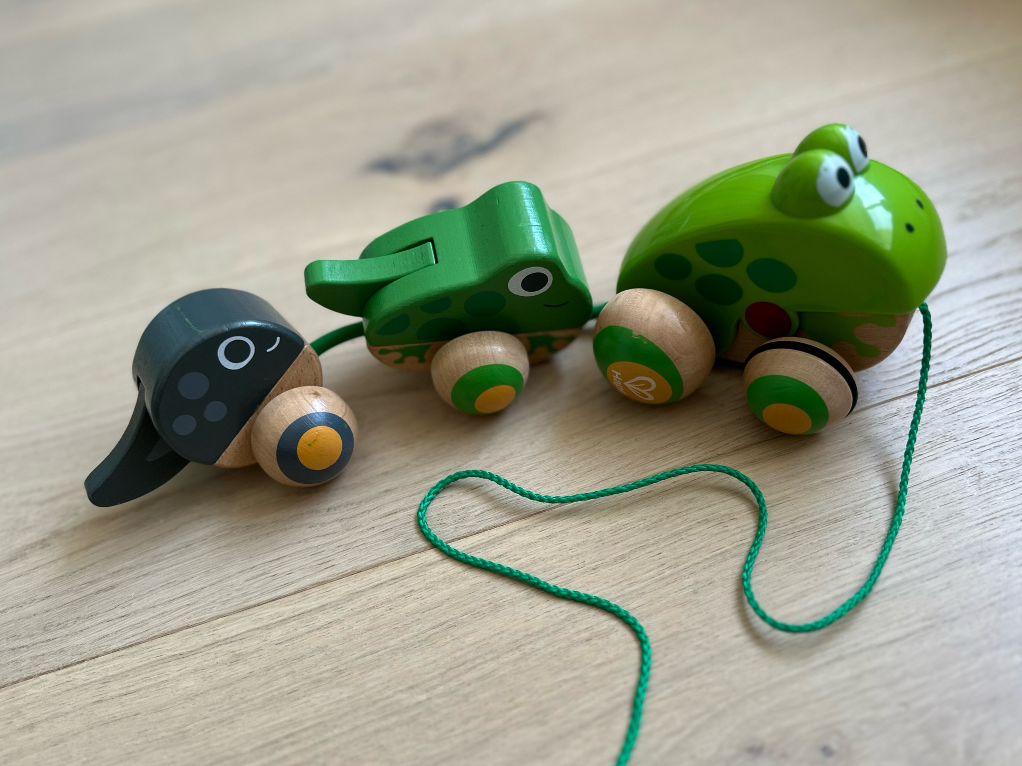 Hape Pull Along Frog Family with Anti-Rollover Wheels, Toddler Push and Pull Toys #amazon

#LTKBaby #LTKSummerSales #LTKKids