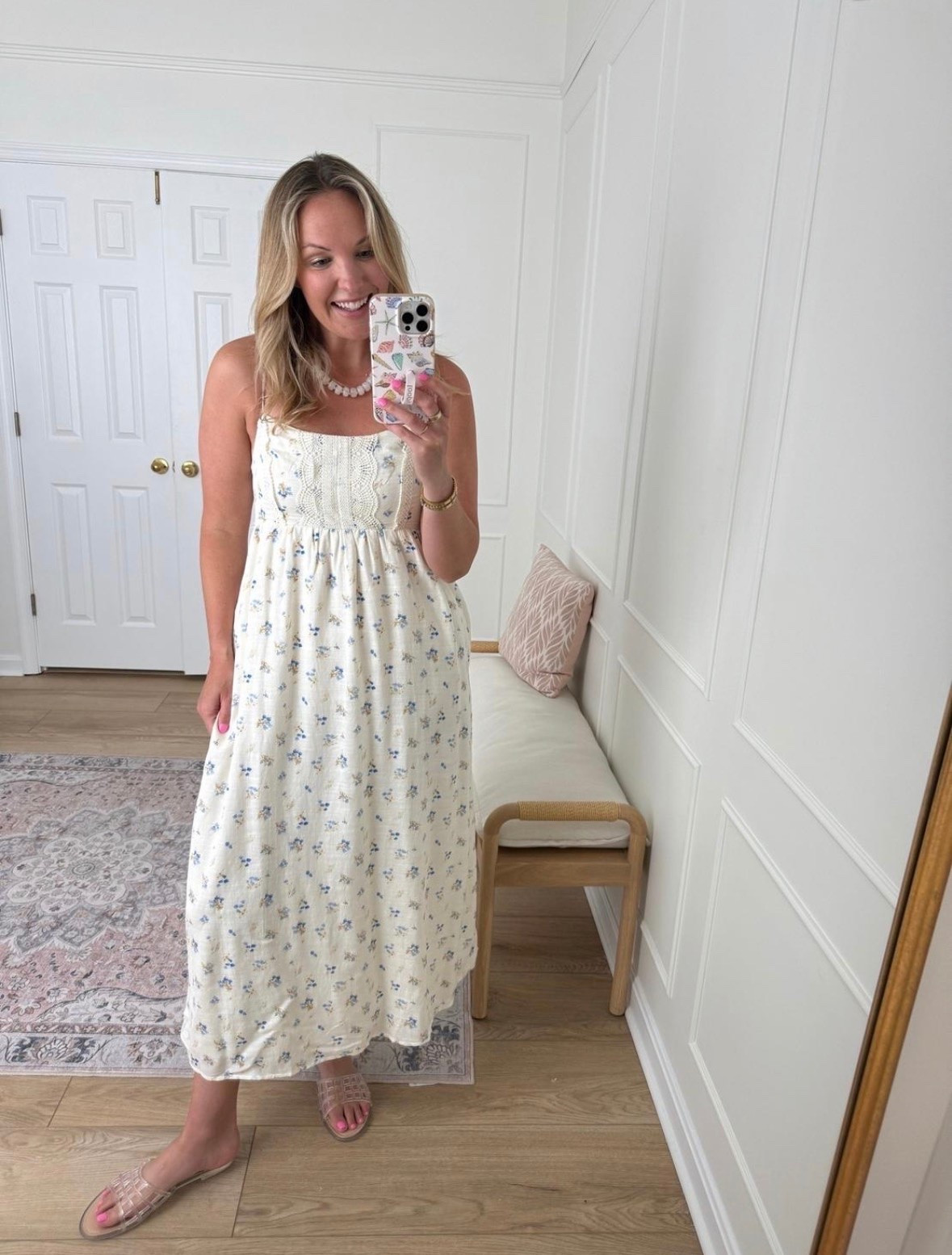 Cute summer date night dress! I’m wearing a med! 
fb

#LTKSeasonal #LTKMidsize
