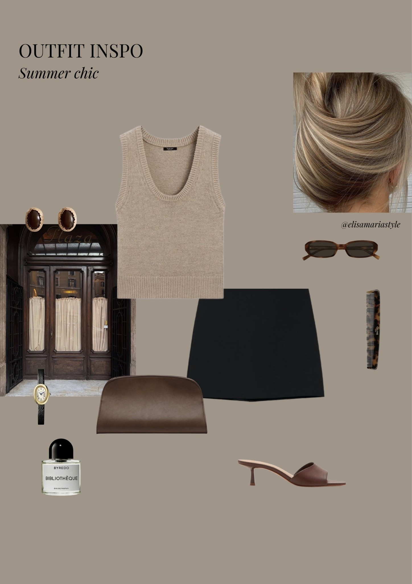 Chic summer outfit idea 🤎

#LTKootd