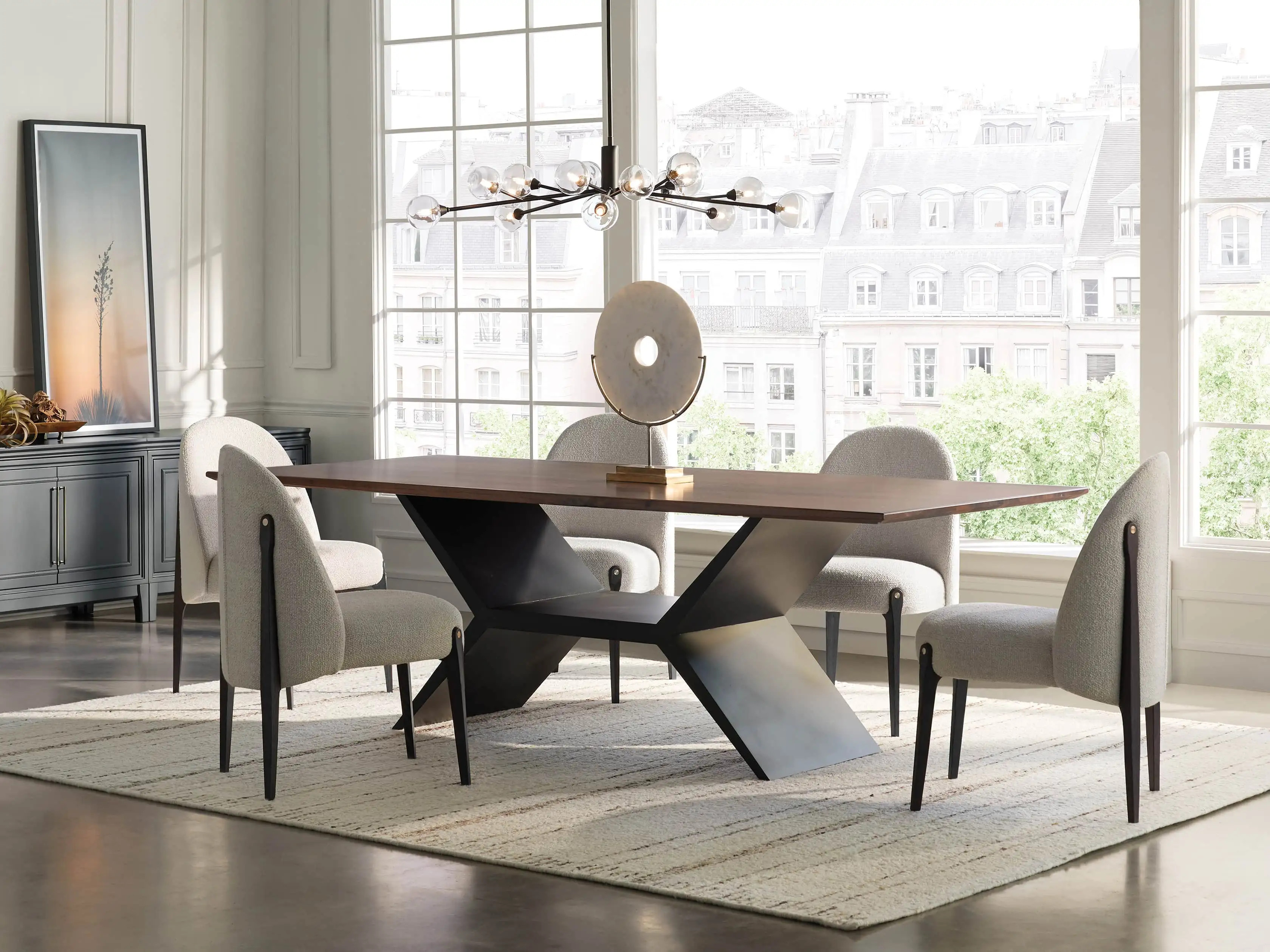 Jacob Dining Table with Vertex Base | Arhaus