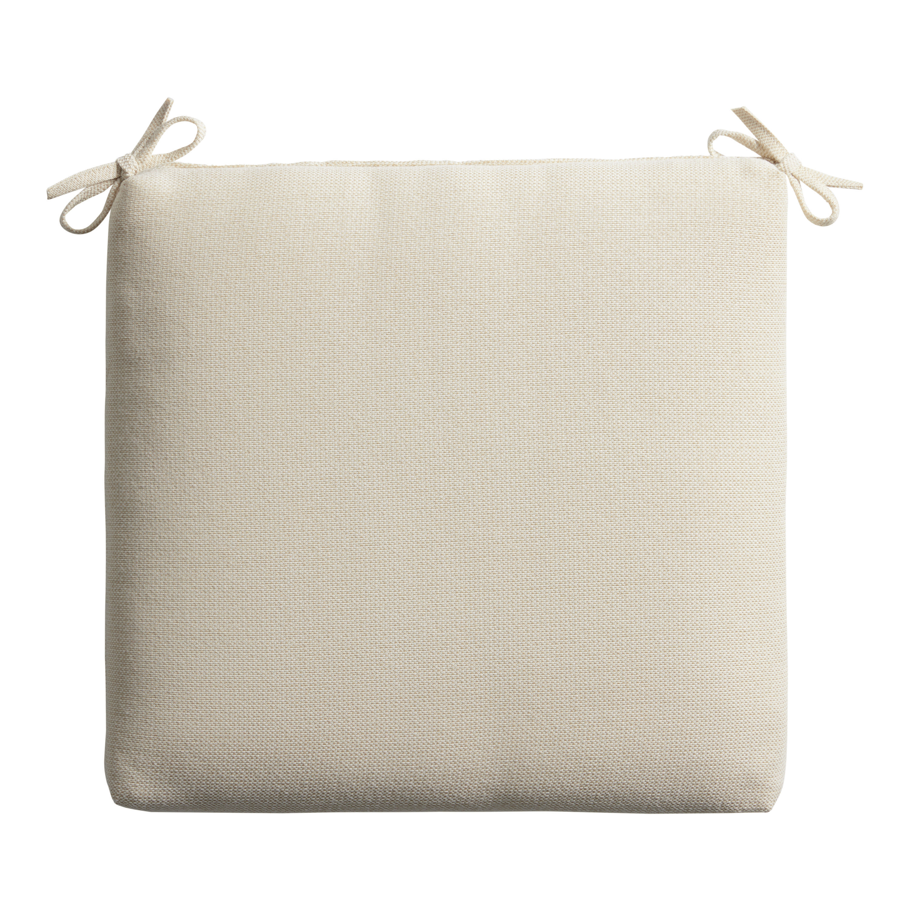 Natural Textured Outdoor Chair Cushion | World Market