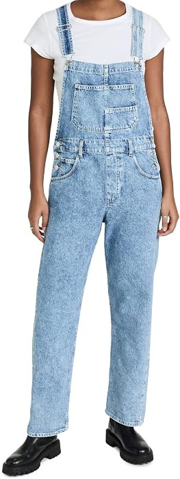 Free People Women's Ziggy Denim Overalls | Amazon (US)