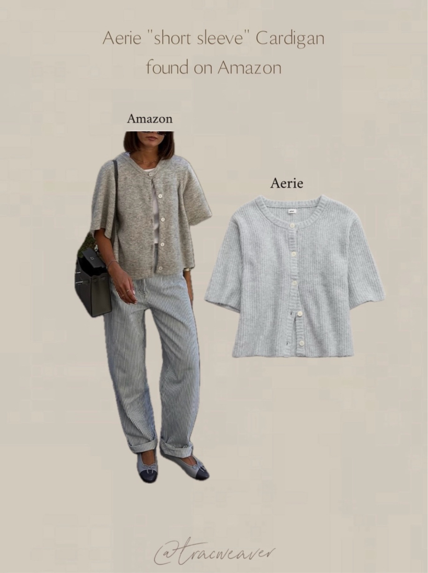 Popular Aerie short sleeve cardigan in on Amazon! I’ve seen it on other girls and it’s just as good! 

#LTKFindsUnder50 #LTKSeasonal #LTKStyleTip