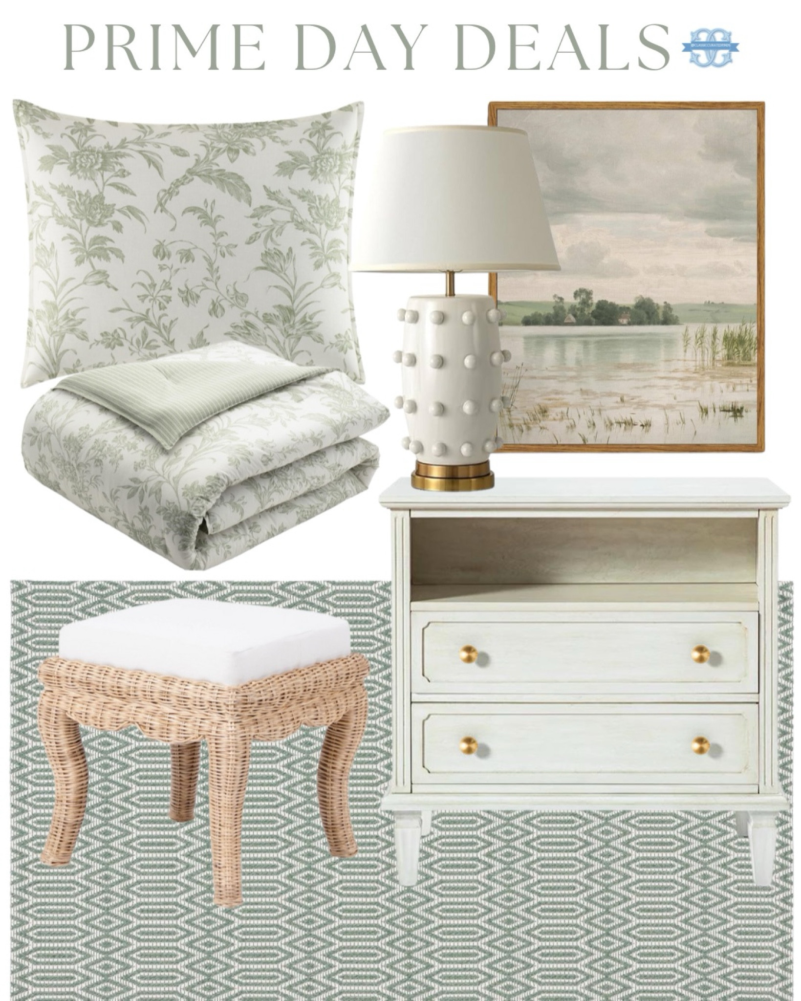 Green Bedroom finds on sale for Amazon Prime Day!!💚

Home Decor, Grandmillennial, Prime Day Deals, Scalloped Rattan, Nightstand, Bedding

#LTKHome #LTKSaleAlert