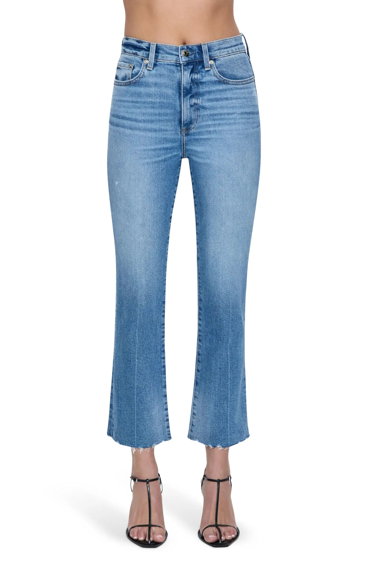 Lennon High Waist Ankle Bootcut Jeans | Nordstrom