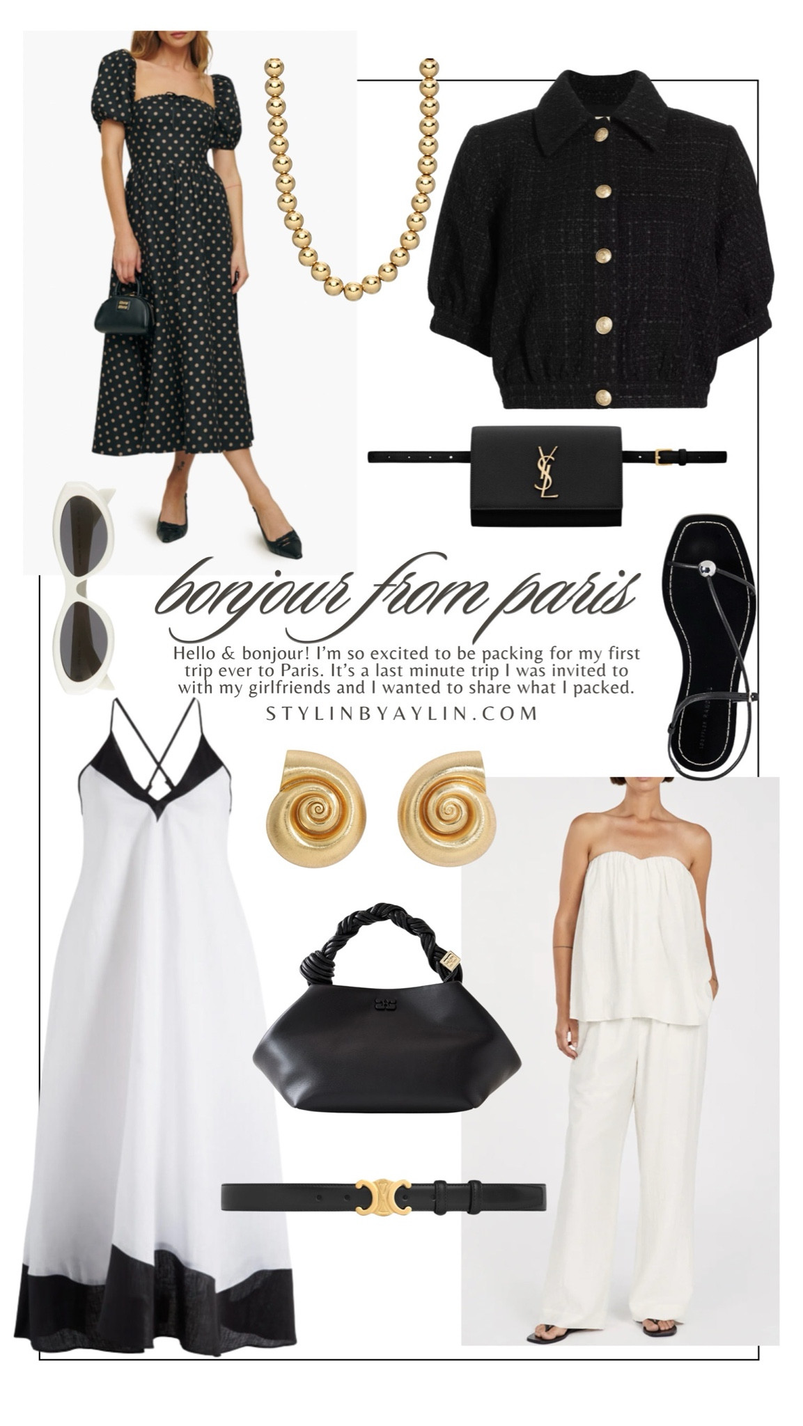 Can’t wait to share more of what I packed on my first trip to Paris! Stay tuned for styled looks 🙌🏼 