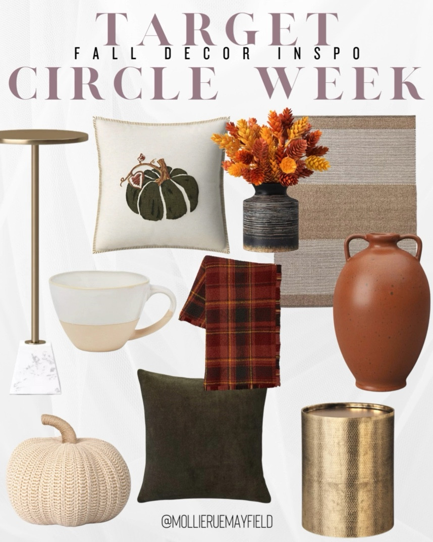 Fall decor inspo from Target 🎯 circle week

#LTKHoliday #LTKSeasonal #LTKhome