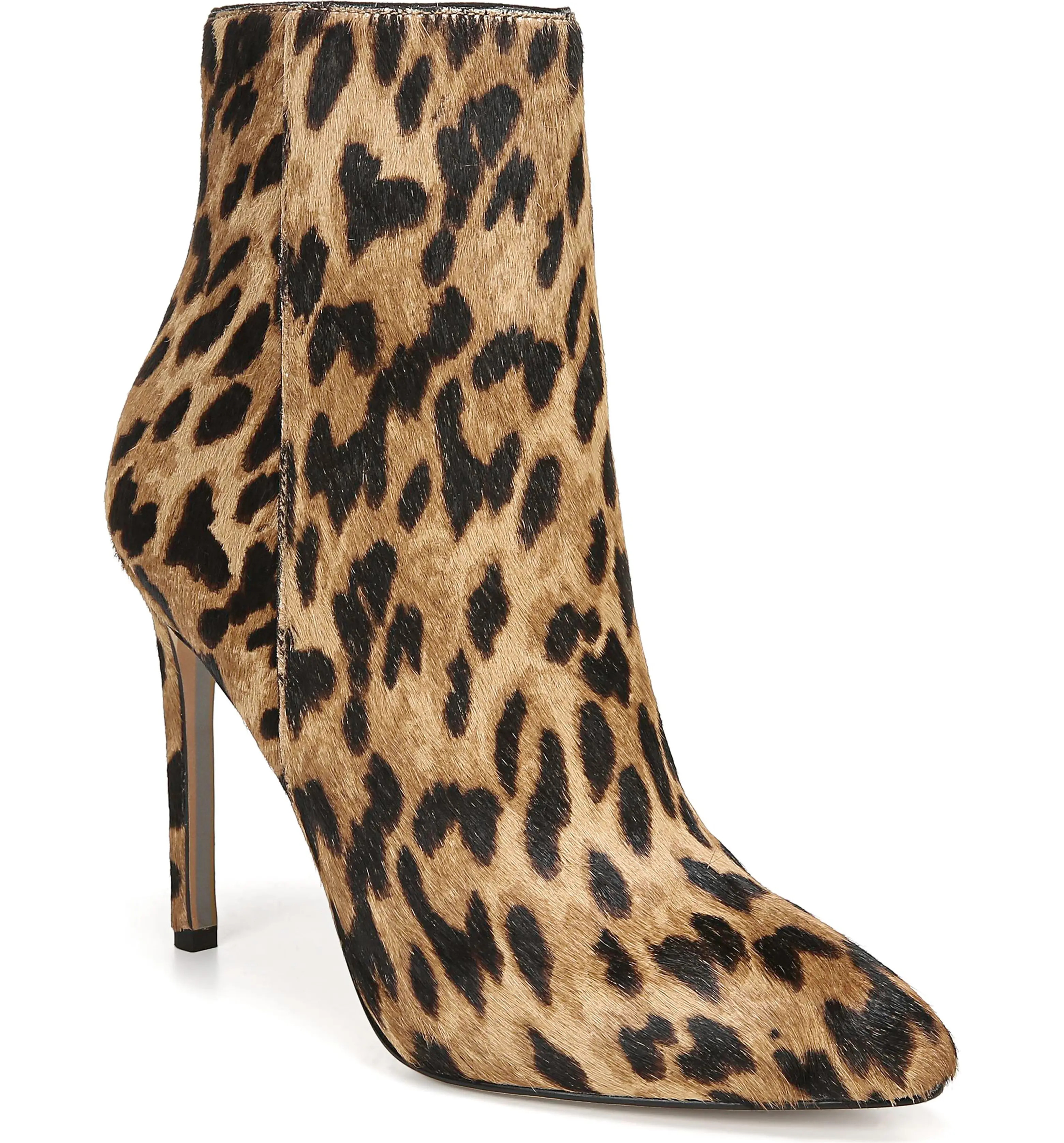Wren Almond Toe Genuine Calf Hair Bootie | Nordstrom