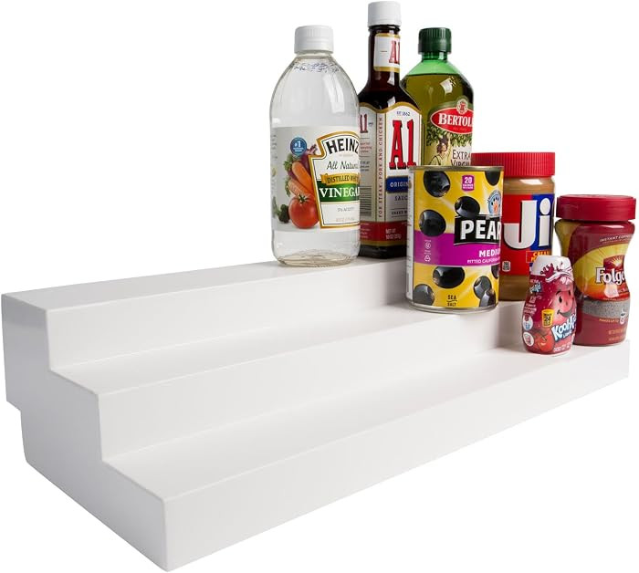 Dial Industries 3 Tier Adjustable Canned Goods Shelves for Kitchen Cabinet and Pantry Organizatio... | Amazon (US)