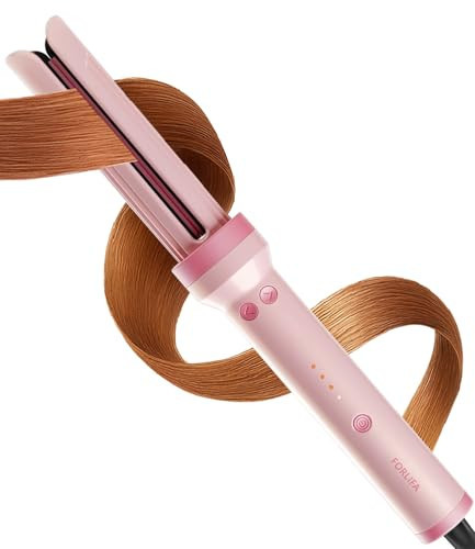 FORLIFA Pro 3-in-1 Auto Curling & Straightening Iron with AirBlow Tech for 72h Hold, Curling Wand with1.1billion Negative Ions, Triple Hair Protect & Burn-Free, Auto Shut-Off, Tangle-Free, HyperCurve | Amazon (US)