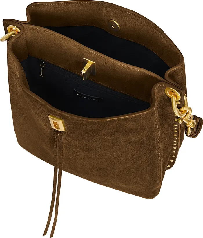 Darren Deerskin Leather Shoulder Bag | Nordstrom