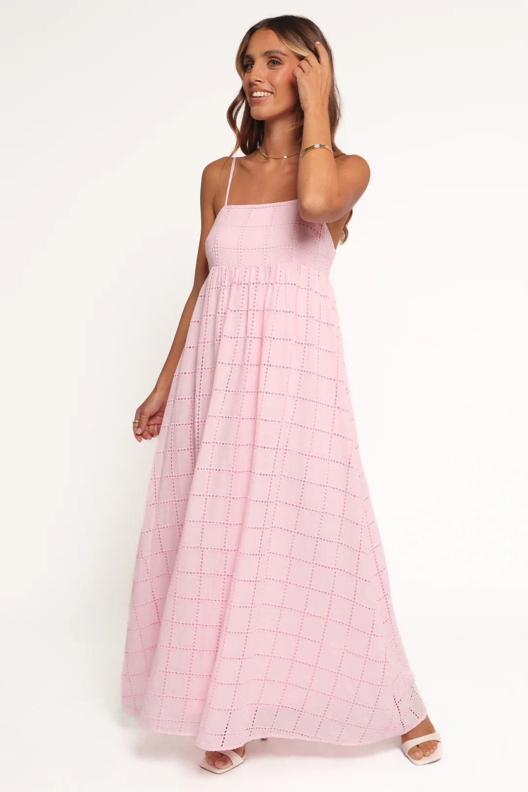 Alyah Maxi Dress - Pale Pink | Petal & Pup (US)