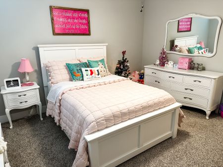 Christmas Bedroom Decor 🎄 

What’s better than a pink Christmas tree!?

#LTKSeasonal #LTKkids #LTKHoliday