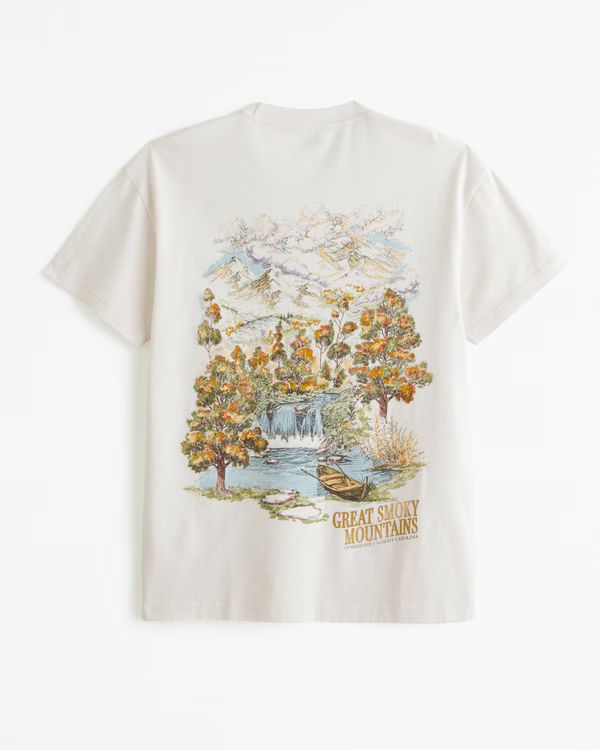 Men's Great Smoky Mountains Graphic Tee | Men's Tops | Abercrombie.com | Abercrombie & Fitch (US)