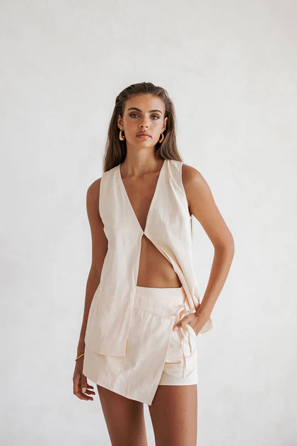 Loralei Skort - Peach | SABO SKIRT (Global)