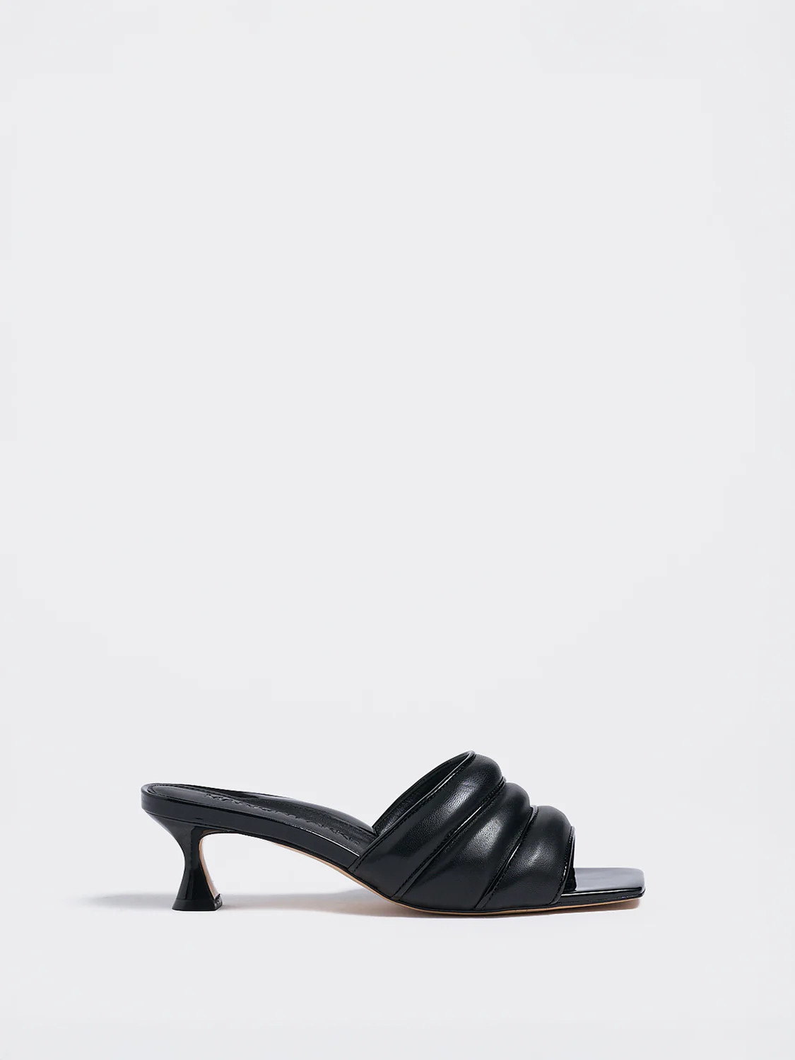 Genevieve Heel Slide | Black | Marion Parke