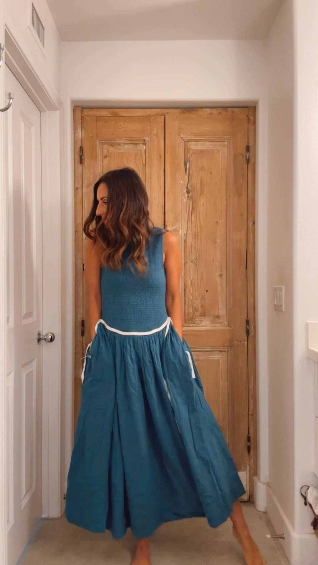 Obsessed with this easy dress perfect for day to night - here’s how I’d style it to make it a little less sweet and a lot more 😎 going back for the white next 🤍

#LTKOver40 #LTKStyleTip #LTKShoeCrush