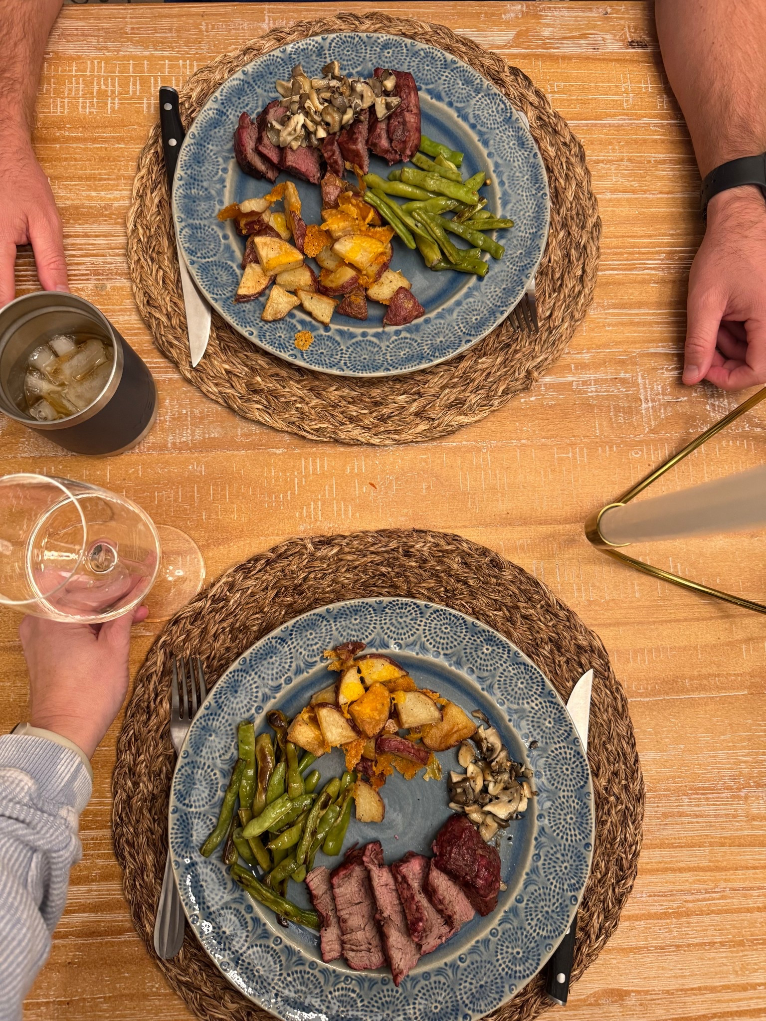Our favorite dinner blue plates 🥰

#LTKParties #LTKSeasonal #LTKHome