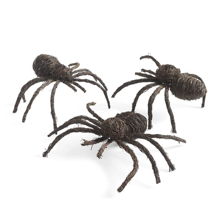 Grapevine Spiders, Set of Three | Grandin Road