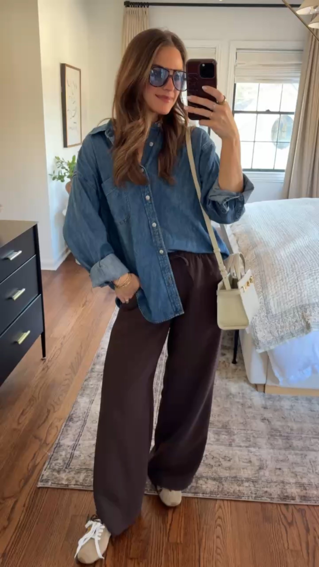 OOTD - my favorite combo 🤎💙
small in both top & pants



#LTKootd #LTKgrwm #LTKmomlife